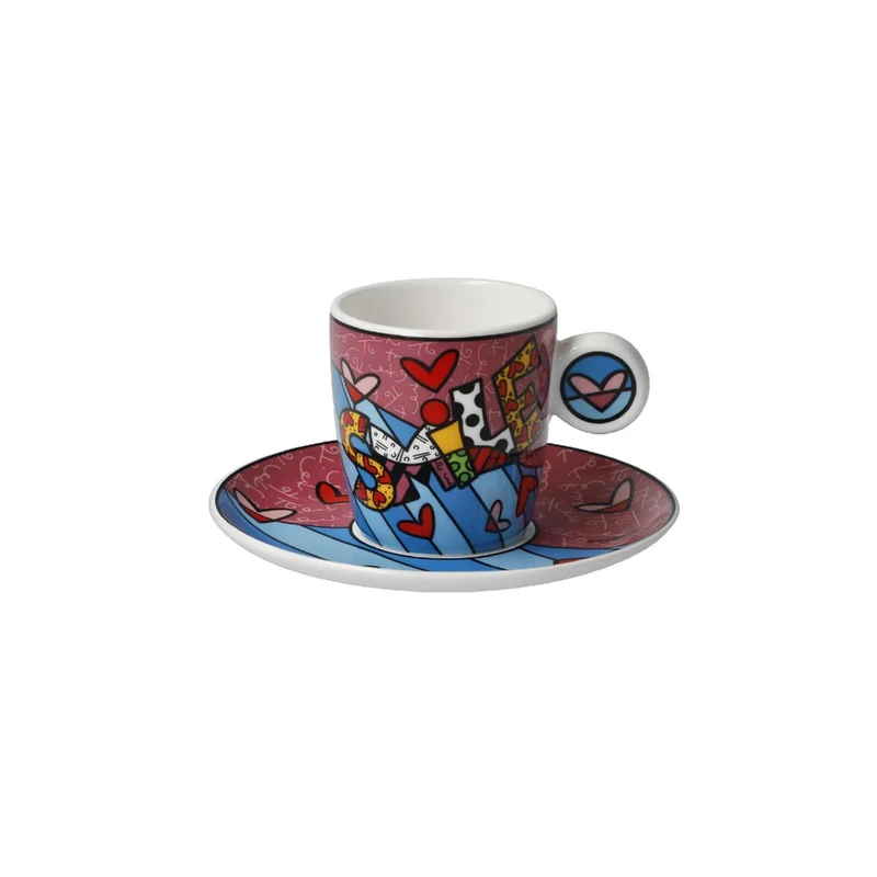 Goebel Romero Britto - Smile - Espressotasse