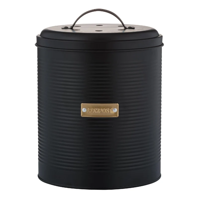 TYPHOON OTTO Kompostbehälter, schwarz, 2,5 Liter