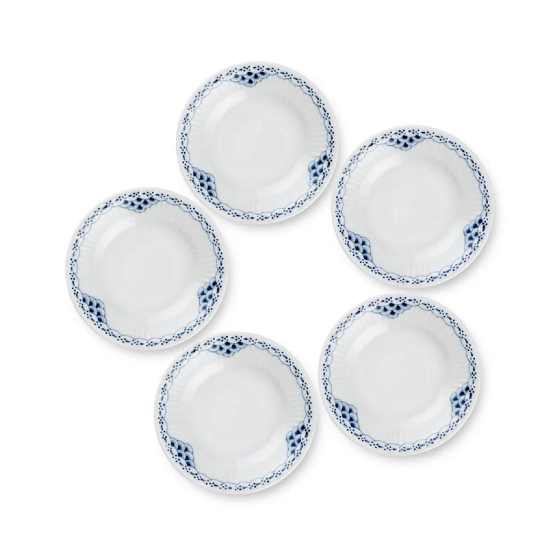 Royal Copenhagen Princess Teller 11cm 5 Stück