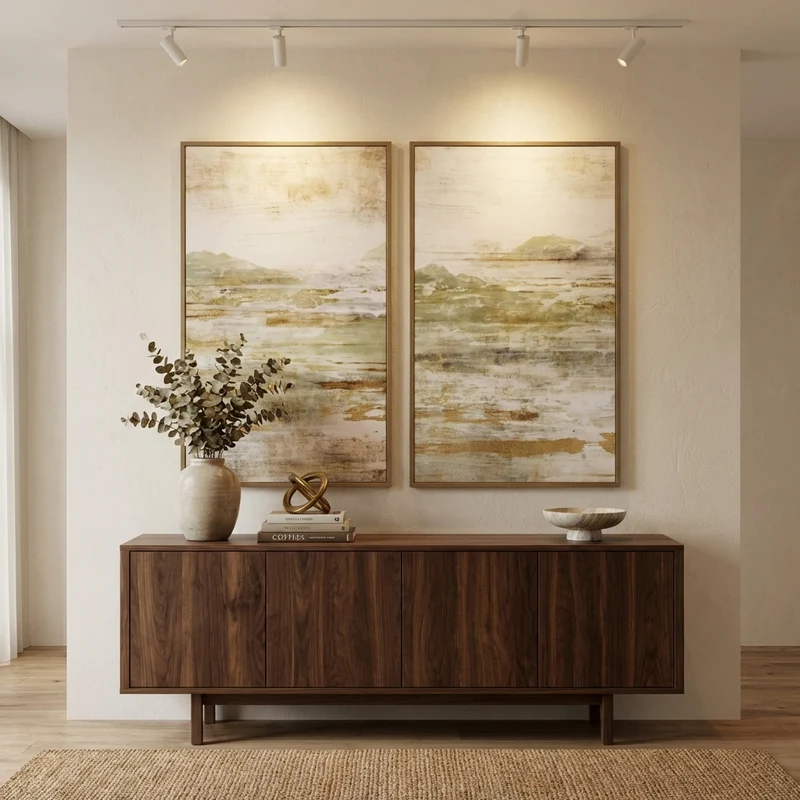 Andrea Bizzotto Set 2 Quadri Gallery 55x90 cm
