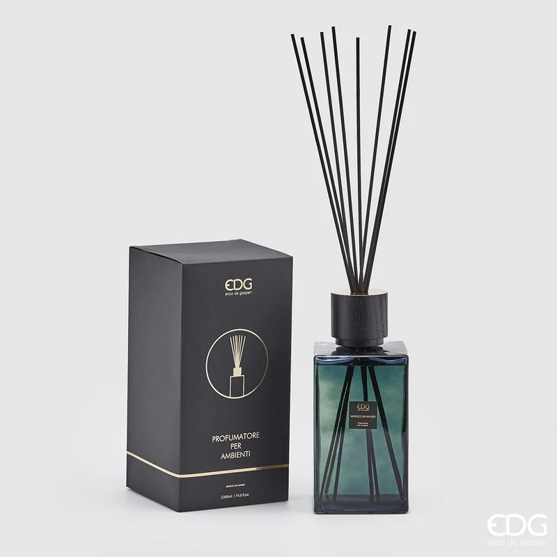 EDG Enzo De Gasperi Diffusore con Bamboo 2200ml Ambra Marocchina