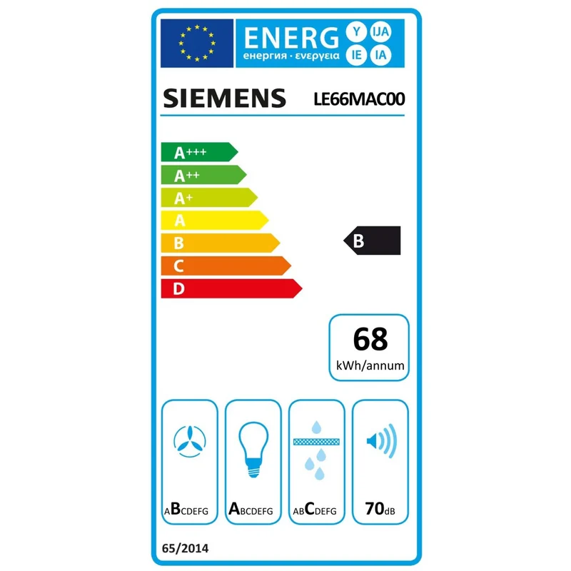 Siemens Zwischenbauhaube iQ100 LE66MAC00