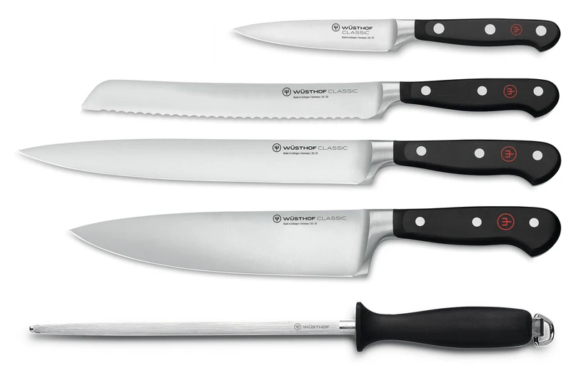 Wüsthof Messerset 5-teilig 'Classic Black'