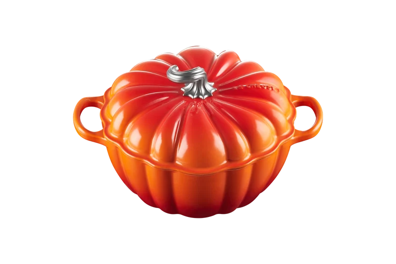 Le Creuset Gusseisen-Bratform „Kürbis“ ø24cm / 3,7L