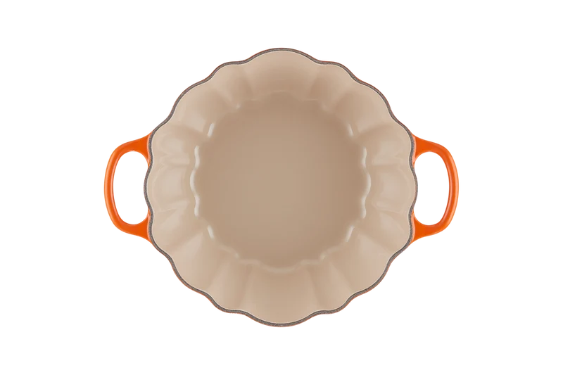 Le Creuset Gusseisen-Bratform „Kürbis“ ø24cm / 3,7L