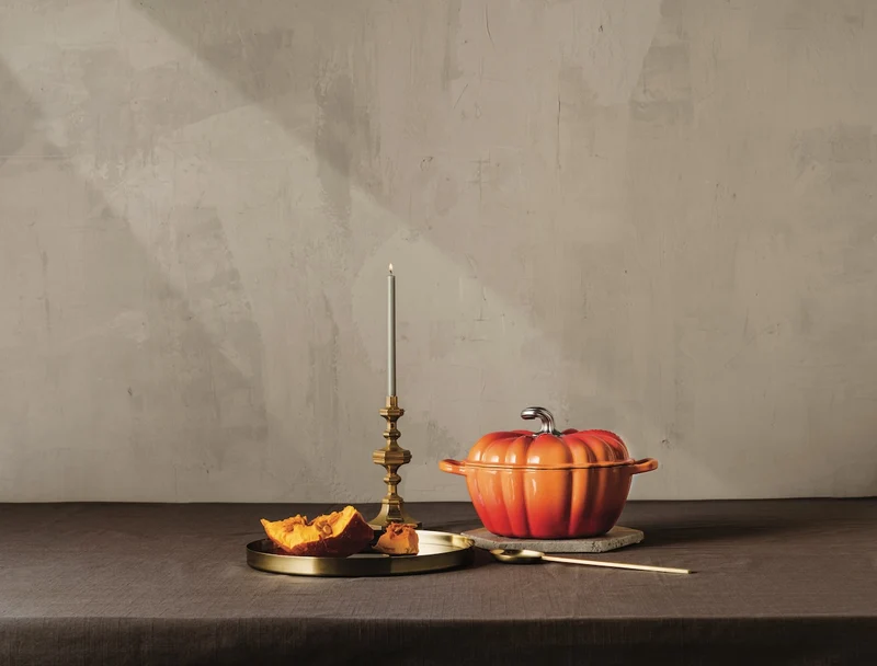 Le Creuset Gusseisen-Bratform „Kürbis“ ø24cm / 3,7L