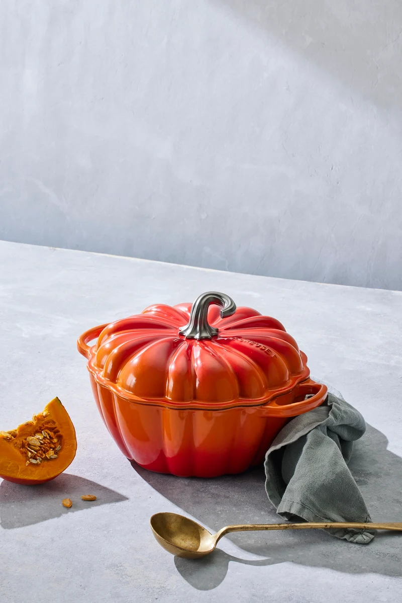 Le Creuset Gusseisen-Bratform „Kürbis“ ø24cm / 3,7L