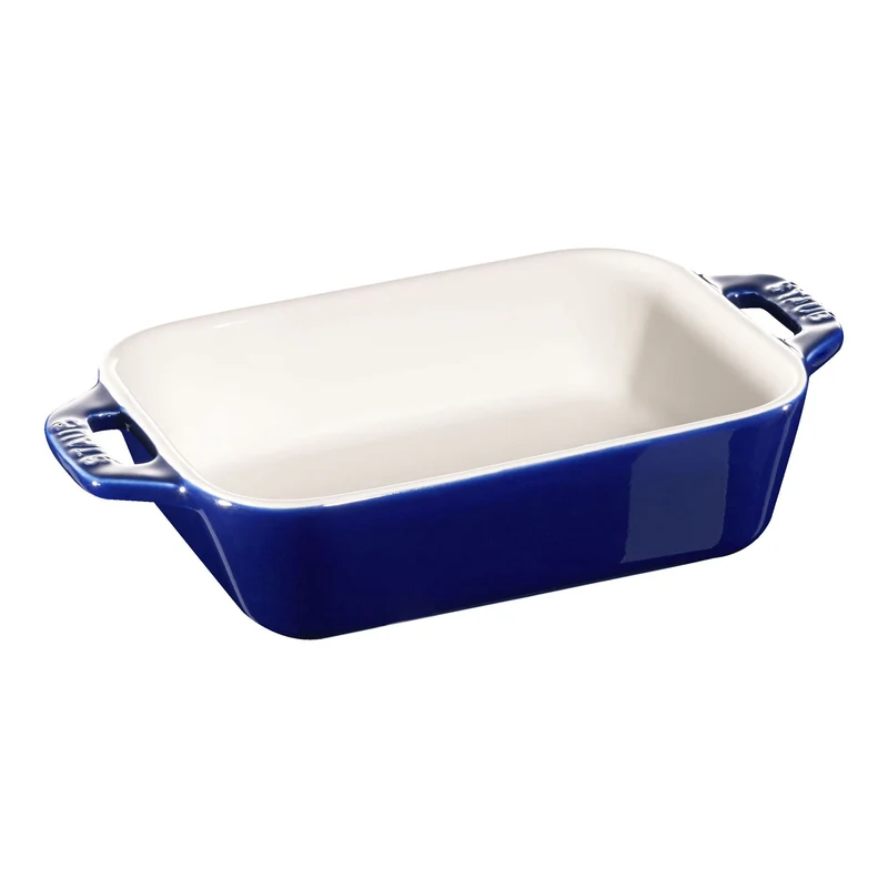 Staub Pirofila Rettangolare 14x11 cm in Ceramica Blu