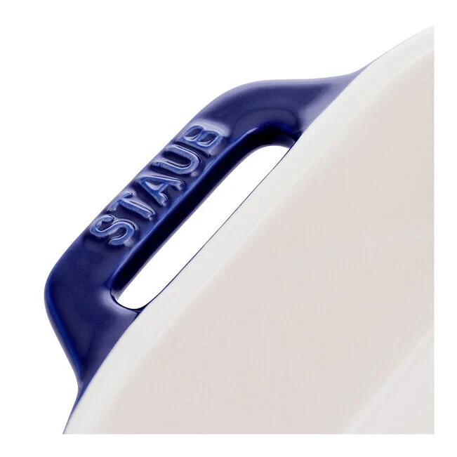 Staub Pirofila Rettangolare 14x11 cm in Ceramica Blu