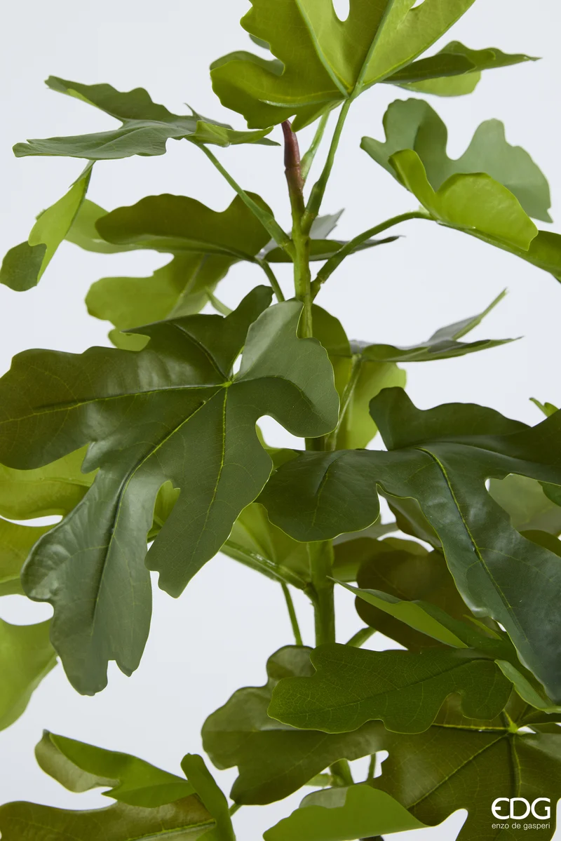 EDG Enzo De Gasperi Pianta Artificiale Ficus con Vaso H120 cm