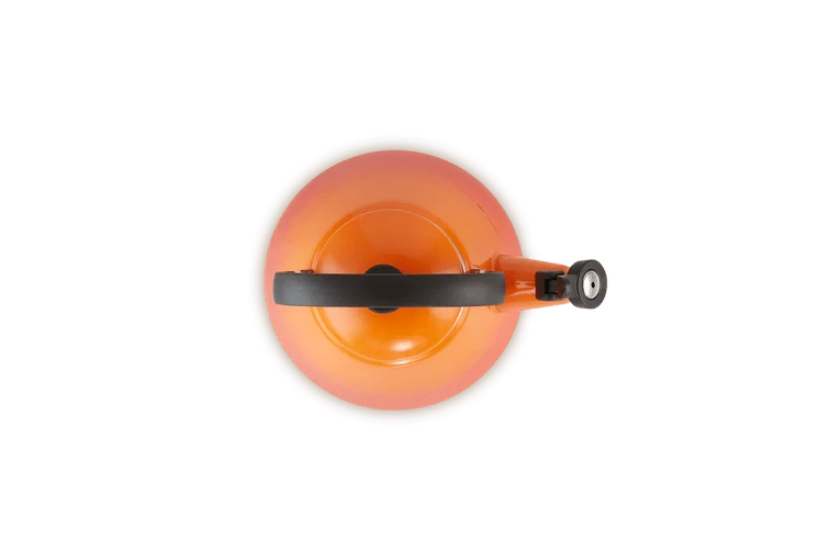 Le Creuset Wasserkocher mit Pfeifton 1,6 l Kone 'Orange Red'
