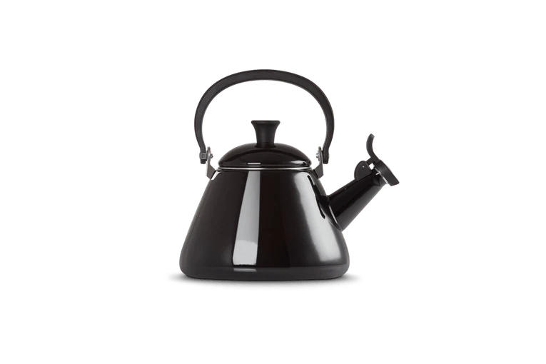 Le Creuset Wasserkocher mit Pfeifton 1,6 l Kone 'Ebenholzschwarz'