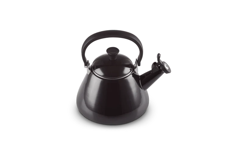 Le Creuset Wasserkocher mit Pfeifton 1,6 l Kone 'Ebenholzschwarz'