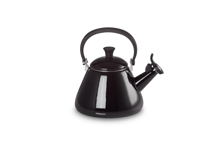 Le Creuset Wasserkocher mit Pfeifton 1,6 l Kone 'Ebenholzschwarz'