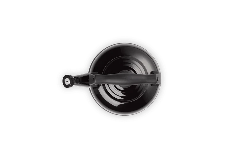 Le Creuset Wasserkocher mit Pfeifton 2,1 l Tradition 'Ebenholzschwarz'