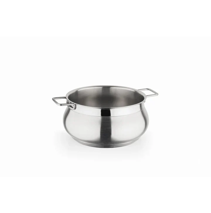 Barazzoni Batteria di Pentole 10 Pezzi Tummy in Acciaio Inox