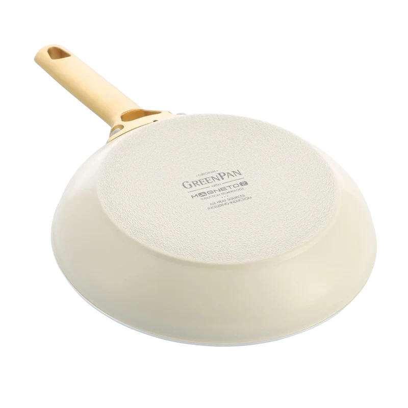 GreenPan Batteria di Pentole 10 Pezzi Padova Antiaderente Cream White