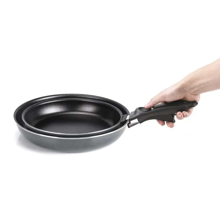 Moneta Offerta Batteria di Pentole Eden Minispace con Manico removibile 6 Pezzi