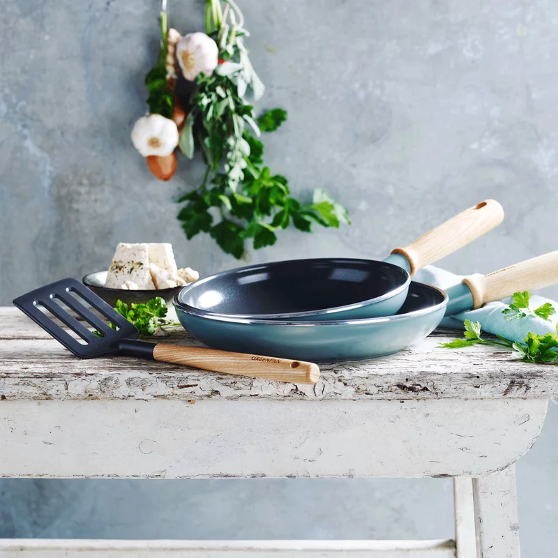 Greenpan Bratpfannenset 20/24 cm „Mayflower“ mit Pfannenwender