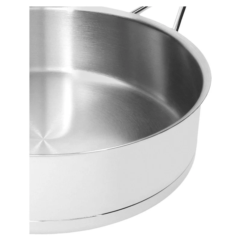 Demeyere Silver 7 Stielkasserolle mit doppelwandigem Deckel