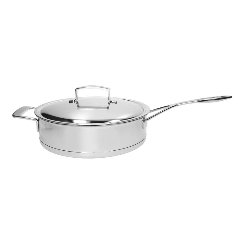 Demeyere Silver 7 Stielkasserolle mit doppelwandigem Deckel
