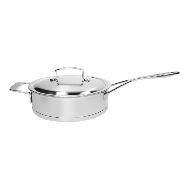 Demeyere Silver 7 Stielkasserolle mit doppelwandigem Deckel