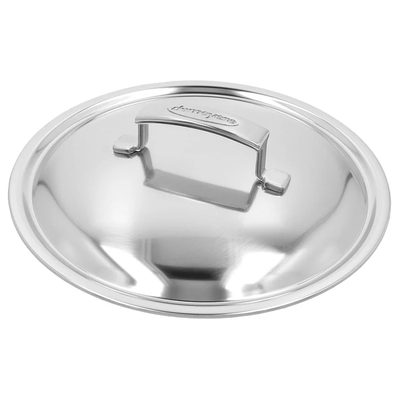 Demeyere Silver 7 Stielkasserolle mit doppelwandigem Deckel