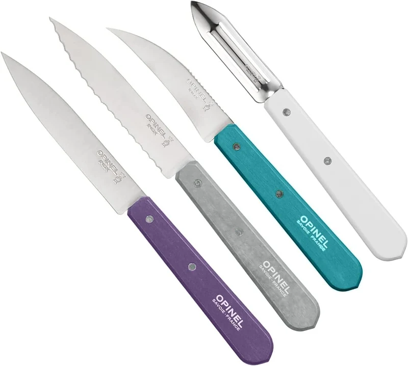 Opinel Messerset 4-teilig 'Les Essentials Art Deco'