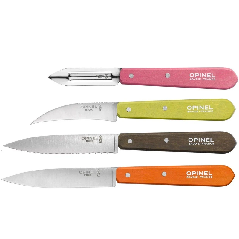 Opinel Messerset 4-teilig 'Les Essentials Fifties'