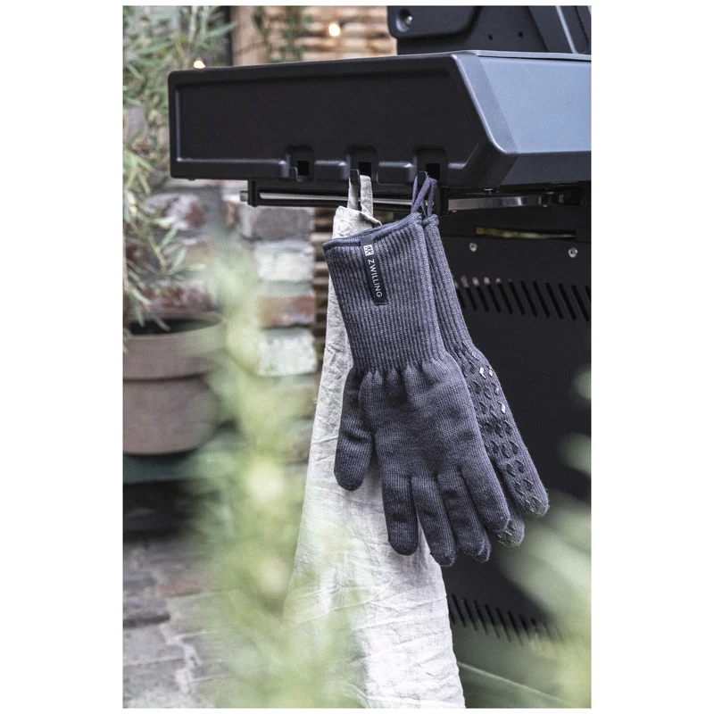Zwilling Guanti da Barbecue in Cotone BBQ+ Antracite