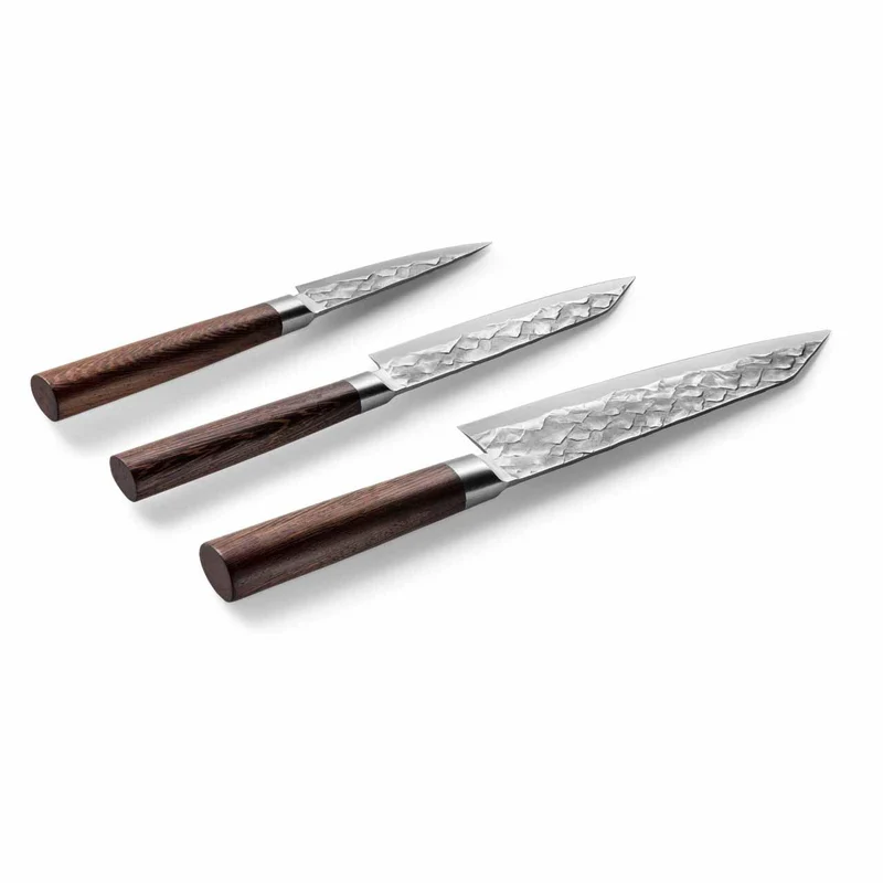 BARE Cookware 3-teiliges Messerset „Orientalisch“