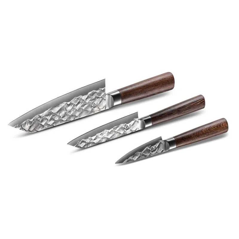 BARE Cookware 3-teiliges Messerset „Orientalisch“