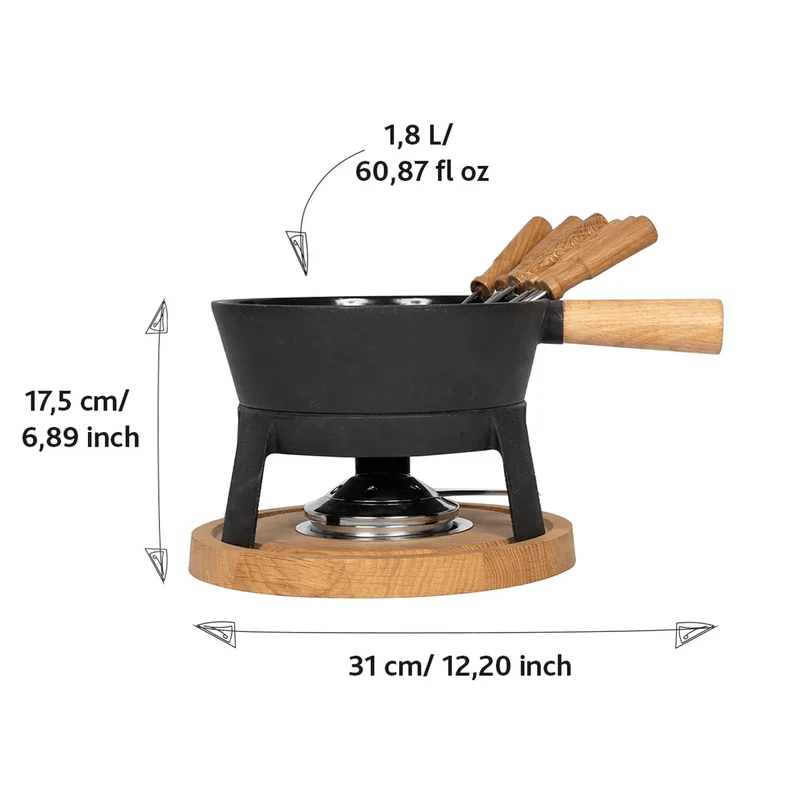 Boska Fondue-Set Pro 'Groß' - 1,8L