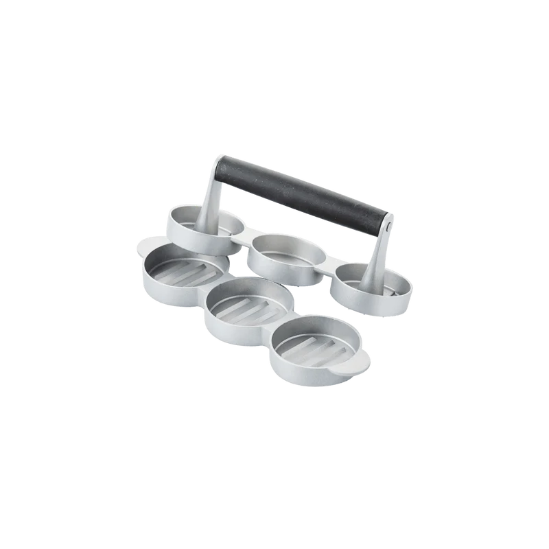 Barbecook Mini-Hamburgerpresse für 3 Hamburger