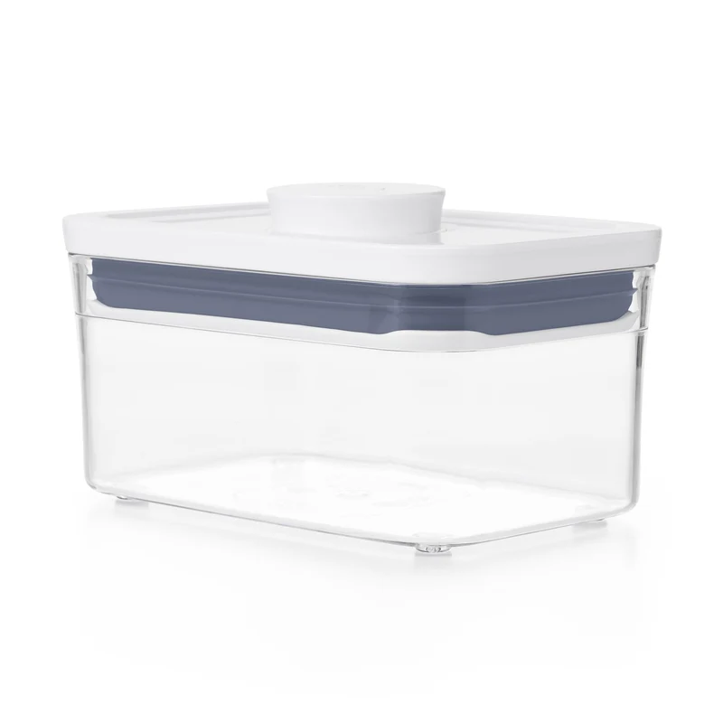 OXO Good Grips Vorratsglas 0,6 l „POP“ 2.0 – Rechteckig Mini
