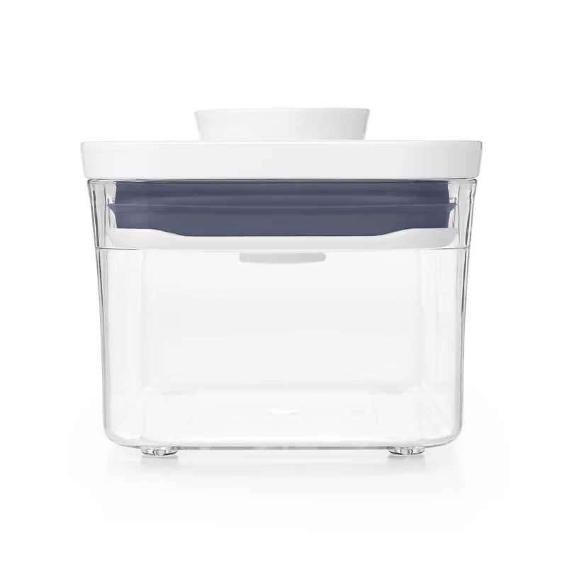 OXO Good Grips Vorratsglas 0,6 l „POP“ 2.0 – Rechteckig Mini