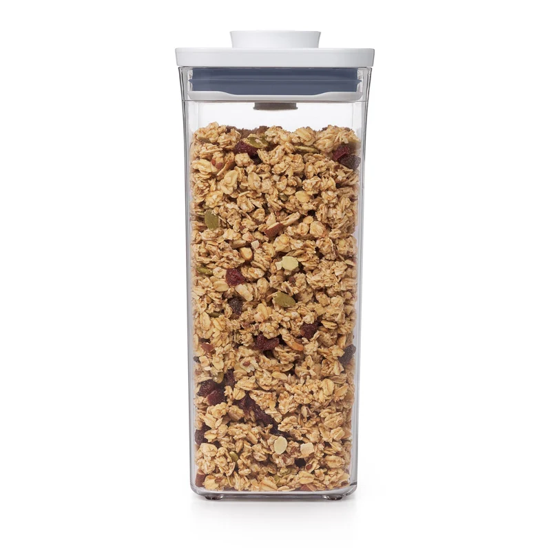 OXO Good Grips Vorratsglas 1,6 l „POP“ 2.0 – Quadratisch, mittel