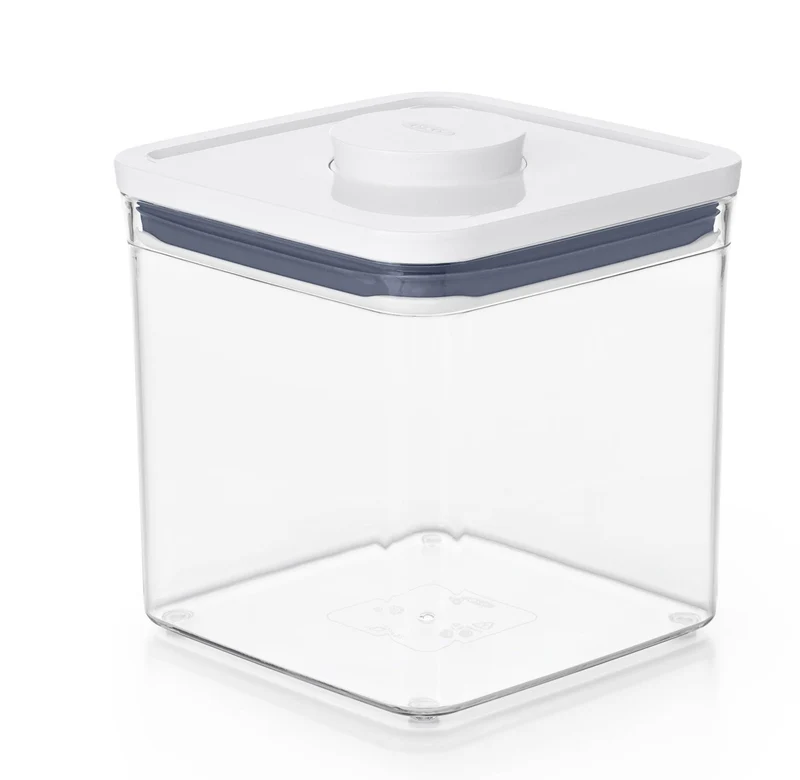 OXO Good Grips Vorratsglas 2,6 l „POP“ 2.0 – Groß, quadratisch