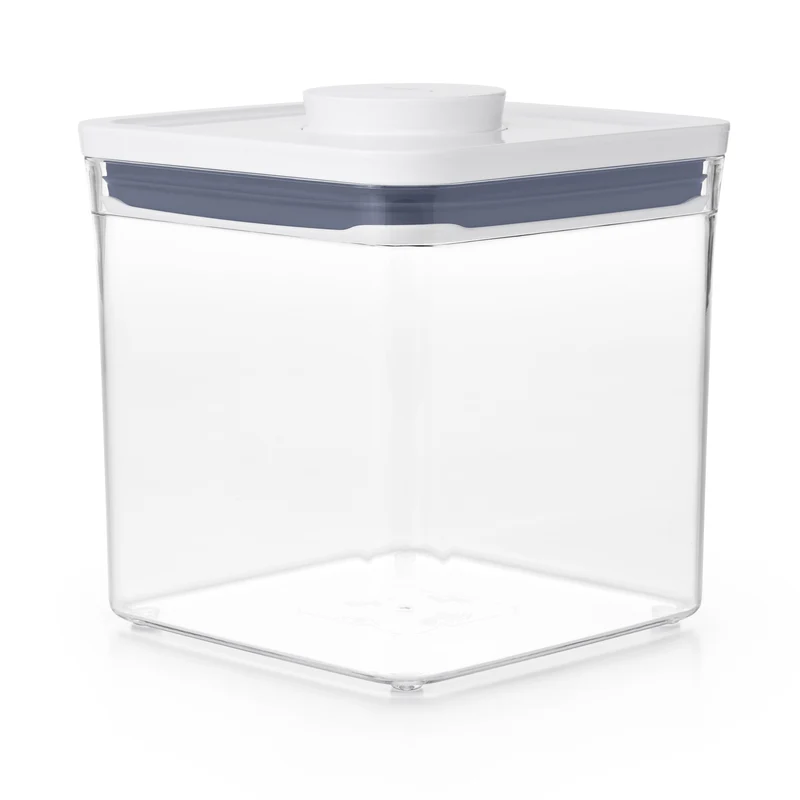OXO Good Grips Vorratsglas 2,6 l „POP“ 2.0 – Groß, quadratisch