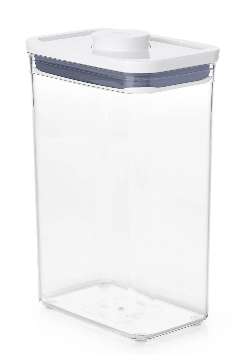 OXO Good Grips Vorratsglas 2,6 l „POP“ 2.0 – Rechteckig, mittel
