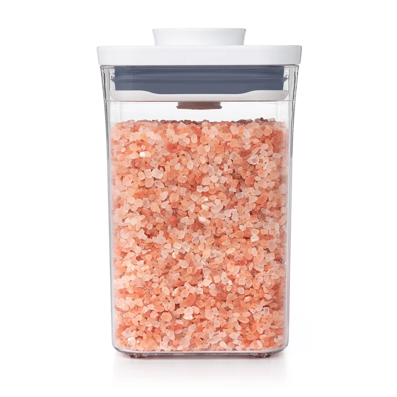 OXO Good Grips Vorratsglas 1L 'POP' 2.0 - Klein, quadratisch, niedrig
