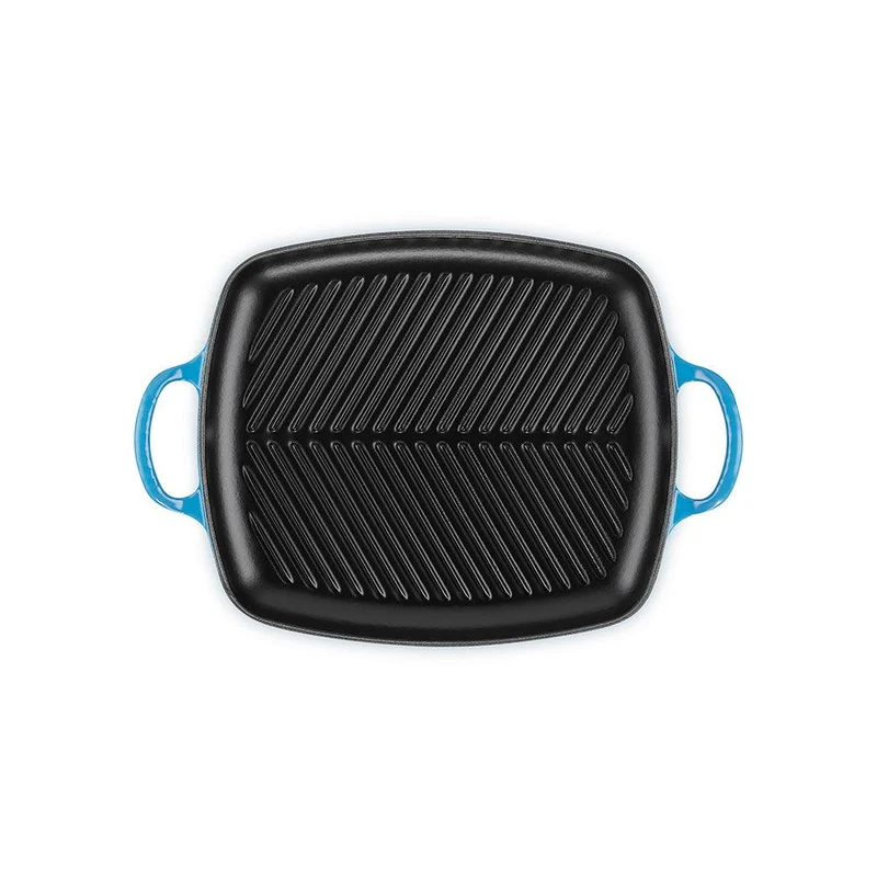 Le Creuset Grillplatte Rechteckig 'Azur'