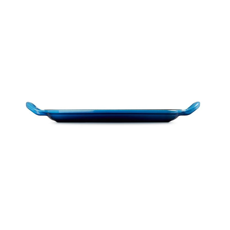 Le Creuset Grillplatte Rechteckig 'Azur'