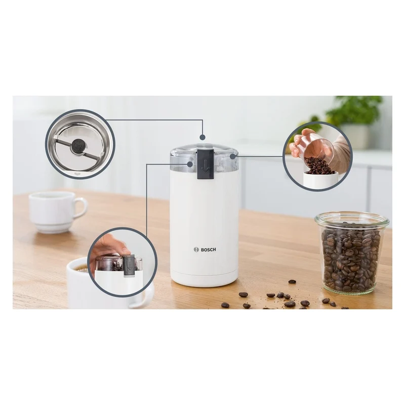 Bosch SDA Kaffeemühle 180W,max.75g TSM6A011W