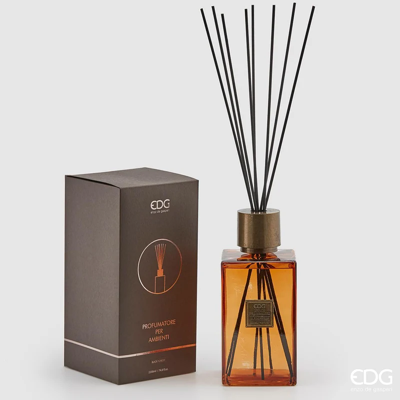 EDG Enzo De Gasperi Diffusore con Bamboo 2200ml Foresta Nera