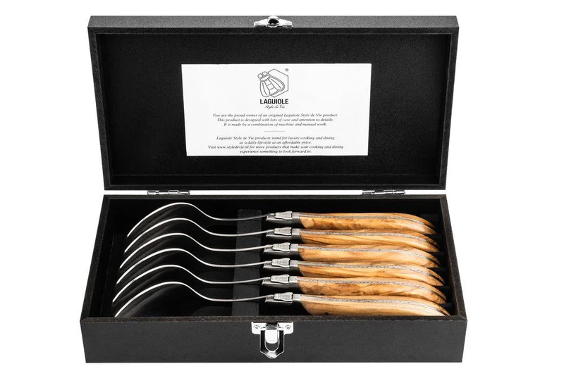 Laguiole Style de Vie Löffel Olivenholz 'Luxury Line'