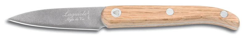 Laguiole Style de Vie Kochmesserset aus Eichenholz mit magnetischem Messerblock