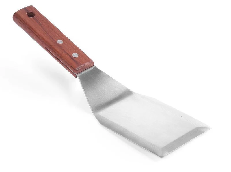 Hendi Hamburger-Drehscheibe aus Holz, 7,5 x 27 cm