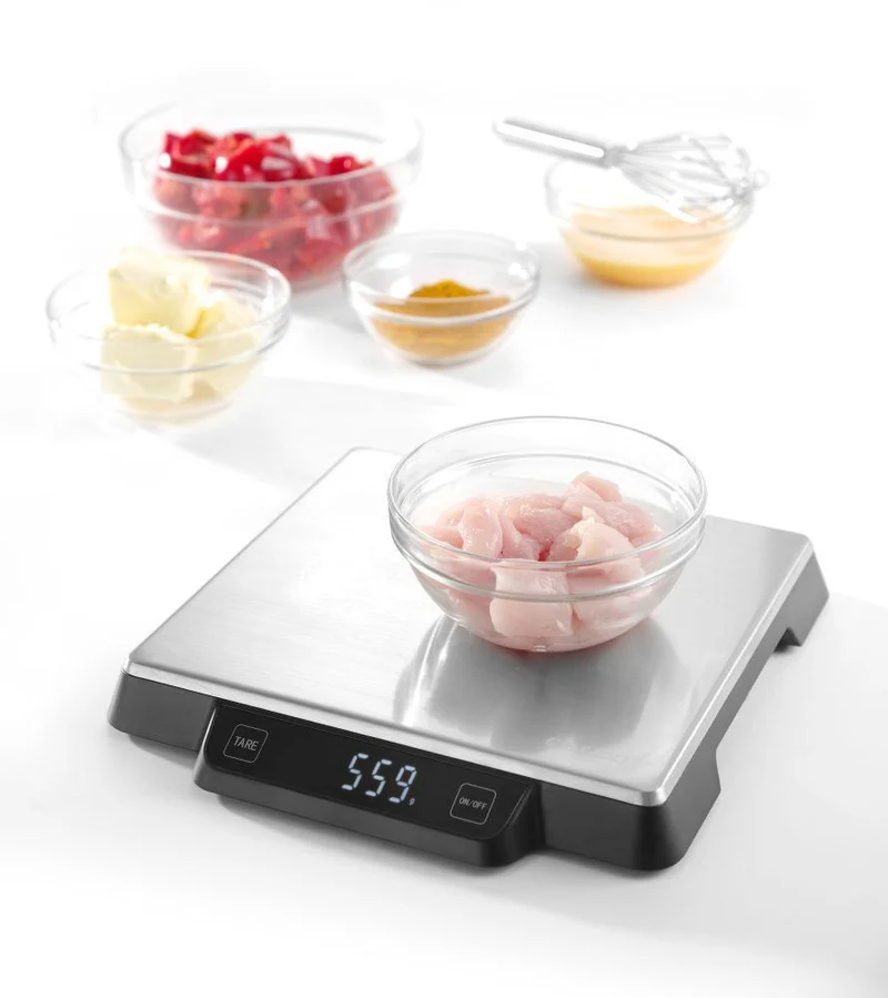 Hendi Küchenwaage aus Edelstahl, 15 kg