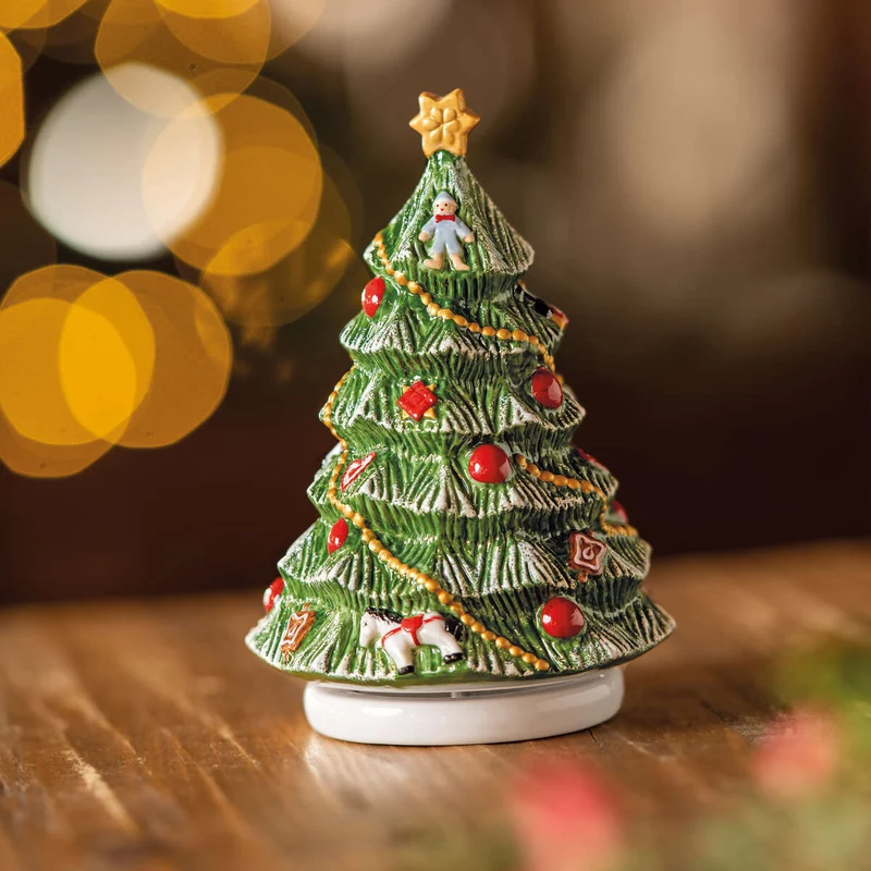 Villeroy & Boch Nostalgic Melody Carillon Albero di Natale in Porcellana
